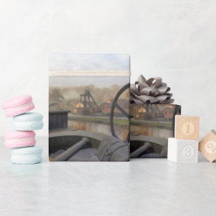 PAPIER CADEAU ANGLETERRE VICTORIENNE