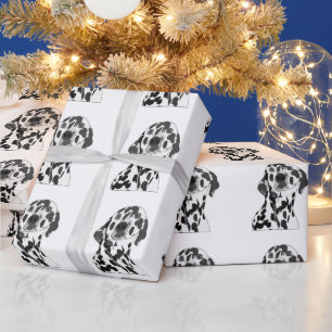 Papier Cadeau Animal de compagnie de chien dalmate
