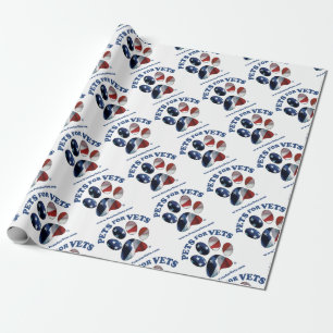 Papier Cadeau Animaux familiers pour des vétérinaires