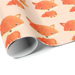Papier Cadeau Animaux forestiers Forêt Forêt Créatures Enveloppe