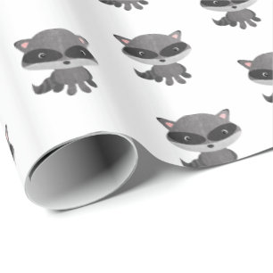 Papier Cadeau Animaux forestiers Forêt Forêt Créatures Enveloppe