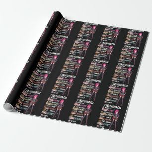 Papier Cadeau Anime de jour parfait Otaku Girl Japonaise Manga j