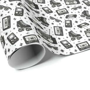 Papier Cadeau Années 80