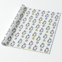 Anniversaire Animal Cute Penguin Anniversaire de e