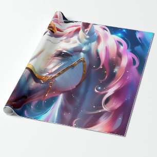Papier cadeau Anniversaire Arc-en-ciel mignon