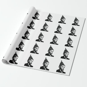 Papier Cadeau Anniversaire d'Abraham Lincoln