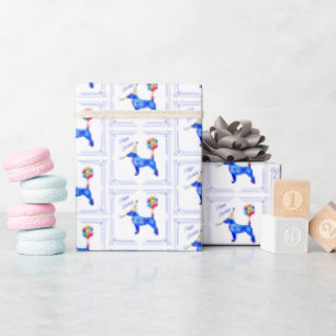 Papier Cadeau Anniversaire de Jack Russell Terrier
