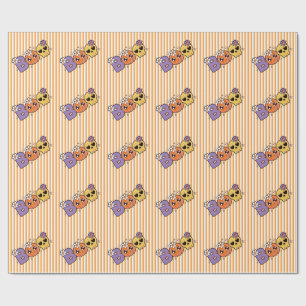Papier Cadeau Anniversaire de la fête de la nuit - Halloween nui