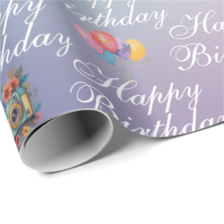 Papier Cadeau Anniversaire des cadreurs 