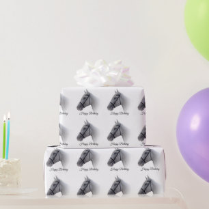 Papier Cadeau Anniversaire du cheval