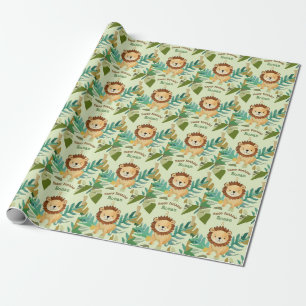 Papier Cadeau Anniversaire du Prince de la Petite Jungle
