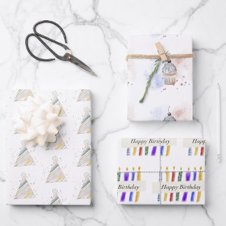 Papier cadeau | Anniversaire | Enveloppe cadeau