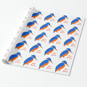 Papier Cadeau Anniversaire personnalisé de conception de