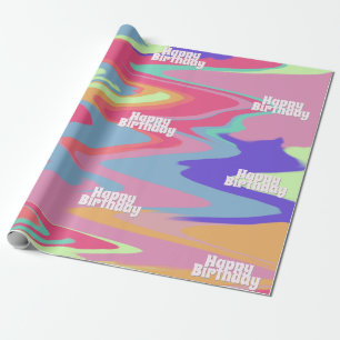 Papier Cadeau Anniversaire Super personnalisable