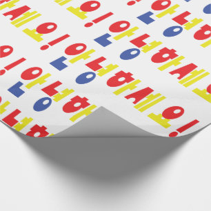 Papier Cadeau Annyeong Haseyo ! Bonjour coréen ! 안 녕 하 세 요 Hangu