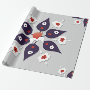 Papier Cadeau Antique ottoman turc design, abstraite