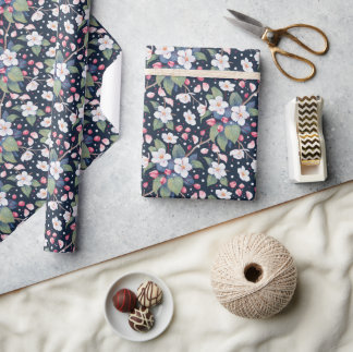 Papier Cadeau Apple Blossom (Tangaroa)
