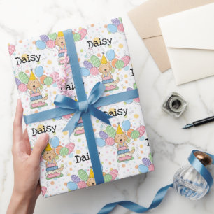 Papier Cadeau Apricot Labradoodle Chien Anniversaire
