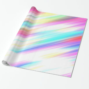 Papier Cadeau Aquarelle Abstraite Elégante peinte à la main