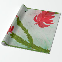 Aquarelle de cactus de Noël