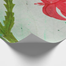 Aquarelle de cactus de Noël
