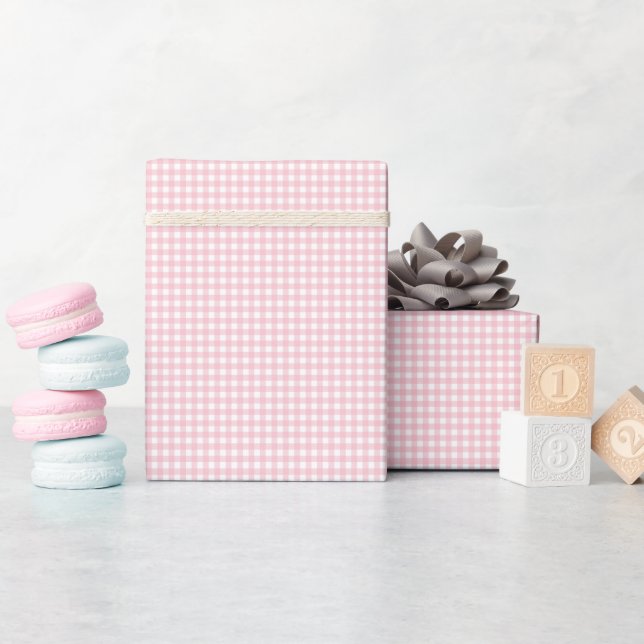 Papier Cadeau Aquarelle d'oie soie Baby shower fille (Baby Shower)