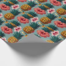 Aquarelle tropicale ananas Motif sans couture