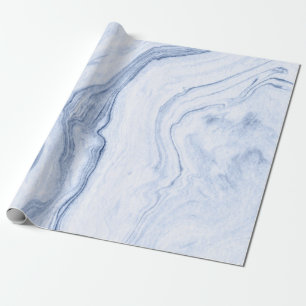 Papier Cadeau Aquarelles modernes Gris Bleu Bracelets