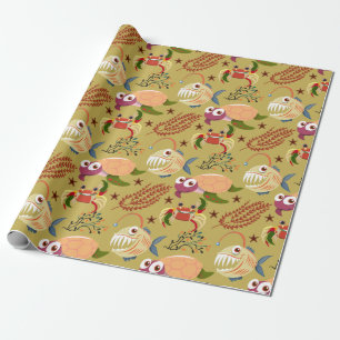Papier Cadeau Aquatic animals ocean underwater life
