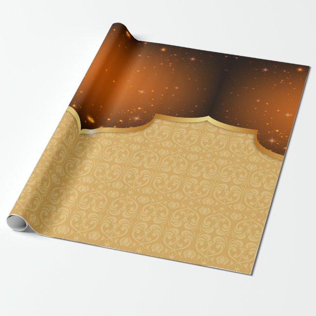 Papier Cadeau Arabe élégant (Déroulé)