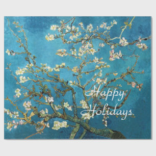 Papier Cadeau Arbre aux amandes en fleurs, Vincent van Gogh.
