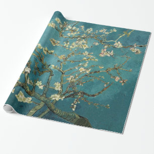 Papier Cadeau Arbre d'amande en fleurs, Vincent van Gogh