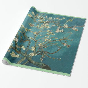 Papier Cadeau Arbre d'amande en fleurs, Vincent van Gogh
