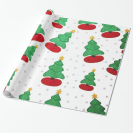 Papier Cadeau Arbre de Noël