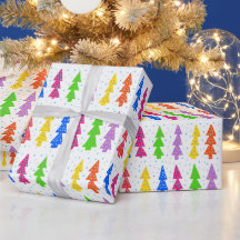 Arbre de Noël coloré Pop Art
