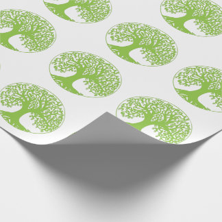 Papier Cadeau Arbre de papier d'emballage de la vie