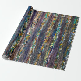 Papier Cadeau Arbres de bouleau abstraits