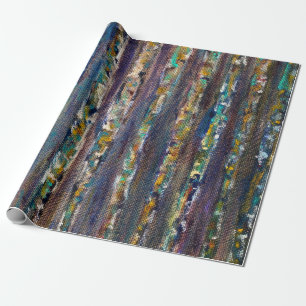 Papier Cadeau Arbres de bouleau abstraits
