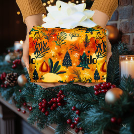 Papier Cadeau Arbres de Noël personnalisés et Snowmen Enfants