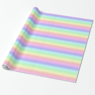 Papier Cadeau Arc-en-ciel en pastel