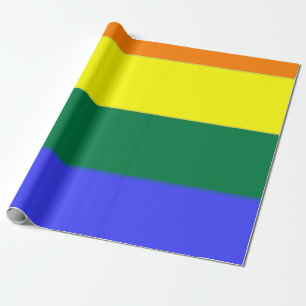 Papier Cadeau Arc-en-ciel gay pride