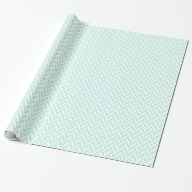 Papier Cadeau arête de hareng en bon état (Déroulé)