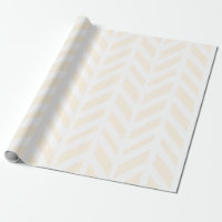 Arête de hareng moderne blanche et Tan