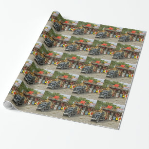 Papier Cadeau Arizona Route 66 rustique rétro store