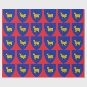 Papier Cadeau Armoiries de l'Istrie en Croatie