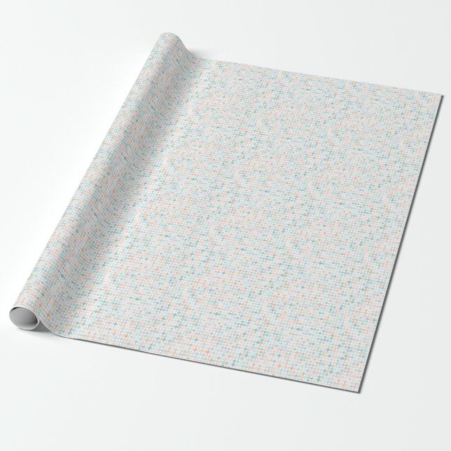 Papier Cadeau arrière - plan Abstrait avec des petites taches mi (Déroulé)