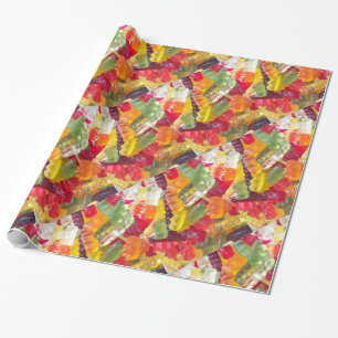 Papier Cadeau Arrière - plan de bonbons