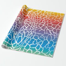 Arrière - plan de couleur de motif de girafe