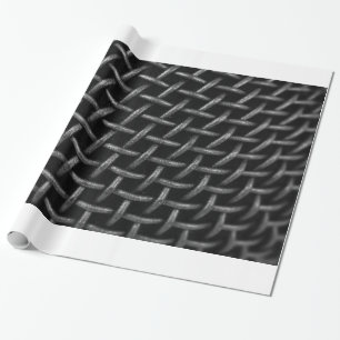 Papier Cadeau Arrière - plan de grille de microphone