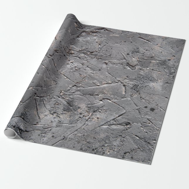 Papier Cadeau Arrière - plan de texture grunge foncé, paroi de p (Déroulé)
